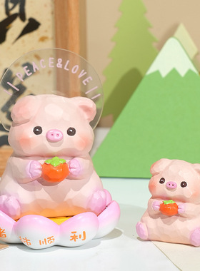 卡皮巴拉小摆件静心佛系治愈礼物