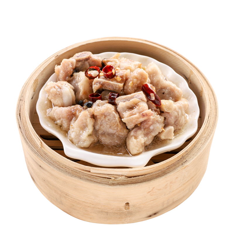 品胜清蒸豉汁排骨芋条猪骨猪肉排骨大包商用广式早茶点心港式茶点-图3