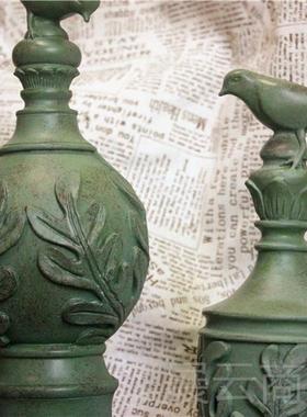 高档欧式复古小样鸟装客饰摆件家软居饰品厅电视柜板房装摆设结婚