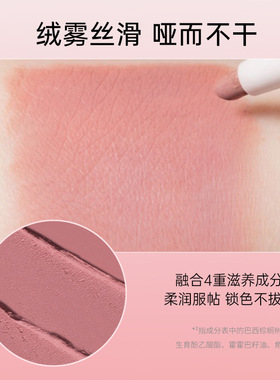 Gracebabi雾感笔嘟嘟唇线笔勾勒晕染口红丰唇肉桂色下至卧蚕