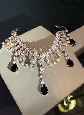 小香风高级感赫本风轻奢流苏项链