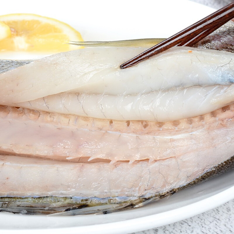 大满通冰冻开背海鲈鱼腌制烤鱼饭店餐厅商用鲈鱼整箱750g10条直销,淘宝优惠券,粉丝福利购,淘宝优惠卷