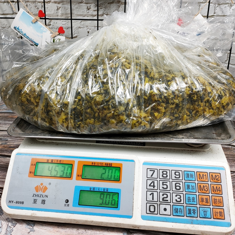 雪菜咸菜9斤整箱装新鲜农家自制腌制雪里蕻美味酸菜下饭菜配料馅 - 图2