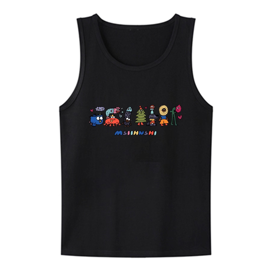 纯棉吊带坎肩跨栏背心无袖t恤女2025夏外穿慵懒风宽松篮球服上衣,淘宝优惠券,粉丝福利购,淘宝优惠卷