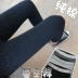 Quần legging ren nữ mặc mỏng mảnh lụa sáng sao Hàn Quốc của thương hiệu thủy triều sọc bạc mùa xuân và cotton màu xám mùa thu - Quần tây thường Quần tây thường