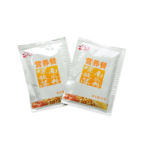 完美牌营养餐螺旋藻南瓜粉盒装20g*30包膳食营养补充剂专柜正品 - 图2