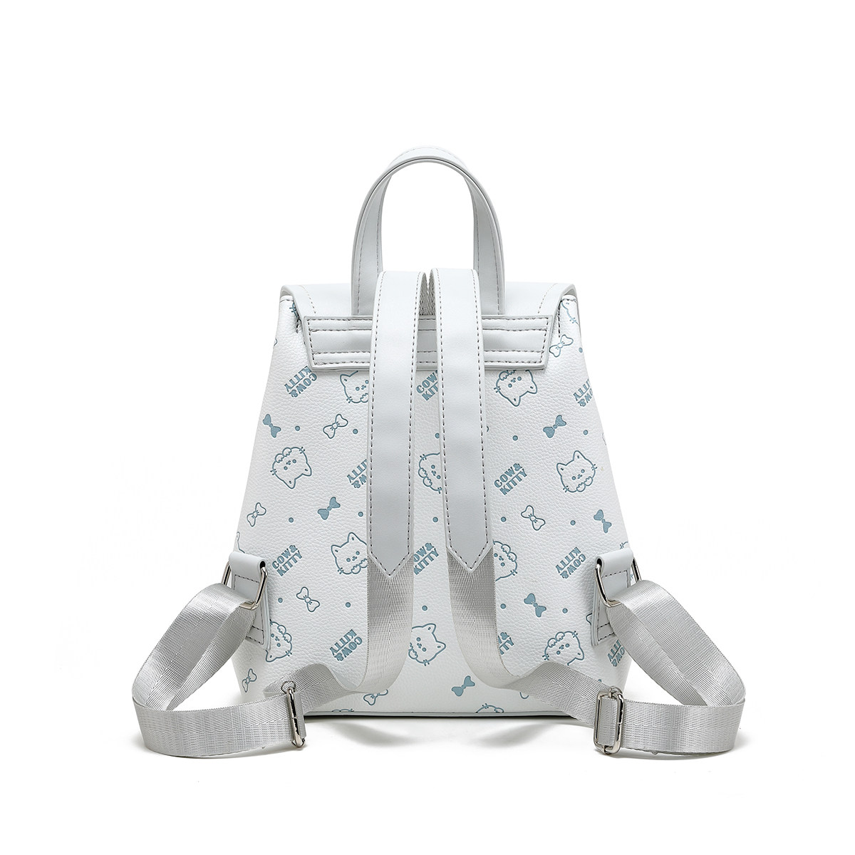 官网正品Cow&Kitty女双肩包2026新款卡通印花高颜值轻便双肩背包,淘宝优惠券,粉丝福利购,淘宝优惠卷