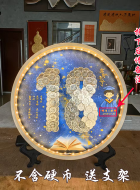 圆形18岁生日礼物成人礼