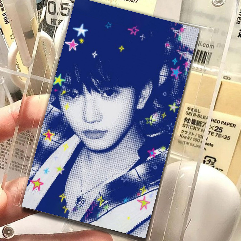 【36张橹穆拍立得小卡】养成系橹穆双人颜值小卡diy手机壳 - 图0