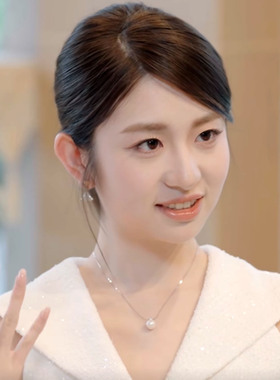 心动的信号徐如蓝同款珍珠项链