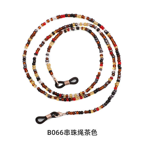承欢记奶奶陈淑贞同款眼镜链防丢防掉老花镜绳挂脖实用玳瑁眼镜绳 - 图2
