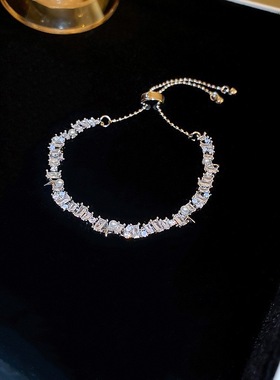 小日子童瑶顾茉莉同款手链银色