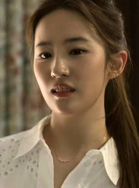 玫瑰的故事刘亦菲黄亦玫同款项链复古轻奢不掉色高级感百搭锁骨链