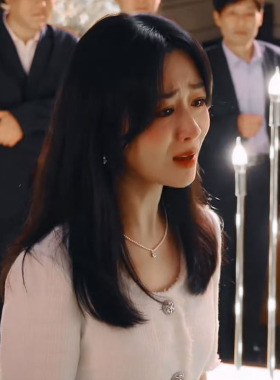 承欢记杨紫麦承欢同款珍珠项链复古轻奢2024新款高级感锁骨链颈链