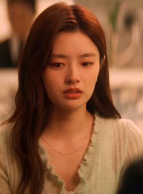 爱你徐若晗沈惜凡同款项链金色