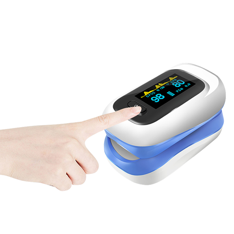 医用指脉氧血氧仪手指夹式心率监测心跳脉搏血氧饱和度检测仪家用多图3