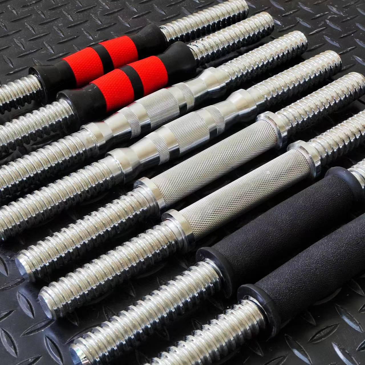 Electroplated dumbbell bar, rubber bar, mercerized bar, jujube core bar, fitness bar