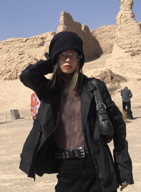 堆堆帽子韩版时尚百搭加绒无檐