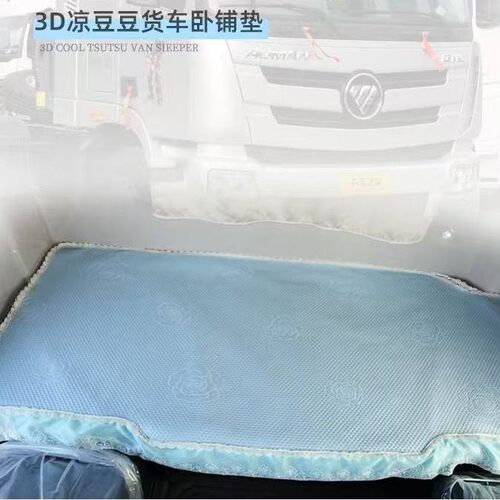陕汽德龙新M3000SX3000X5000SF3000轩德X3X6大货车冰豆豆卧铺凉席 - 图2