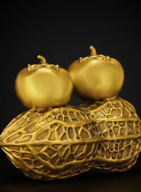 黄铜材质祝福中式客厅