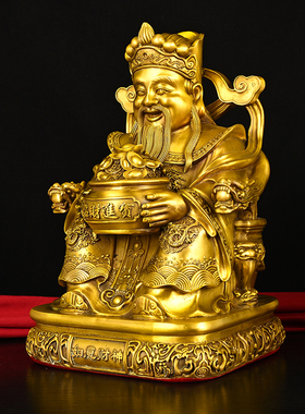 黄铜材质祝福中式客厅