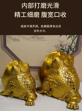 纯铜吞金兽金蟾大嘴金蟾