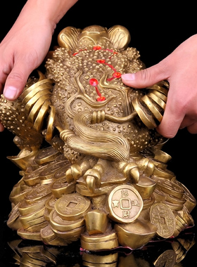 雕刻招财金蝉客厅办公室开业礼品