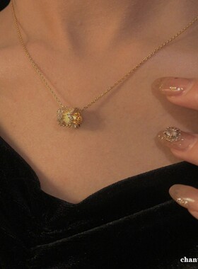 18K金繁星小蛮腰纯银锁骨链