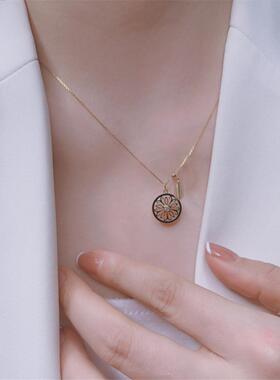 18K金守护之瞳星动之轮项链