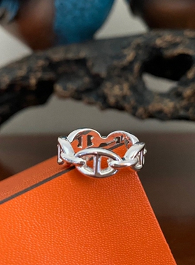 男女纯银光面猪鼻子戒指