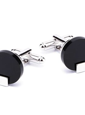 简约百搭法式袖口钉衬衣袖扣男衬衫男士袖口扣袖钉定制 Cufflinks
