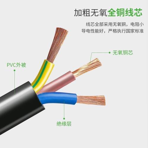 适用小熊电饭盒电源线炖盅蒸锅C60A1电热锅C12K1 DFH-S2123三孔插 - 图2