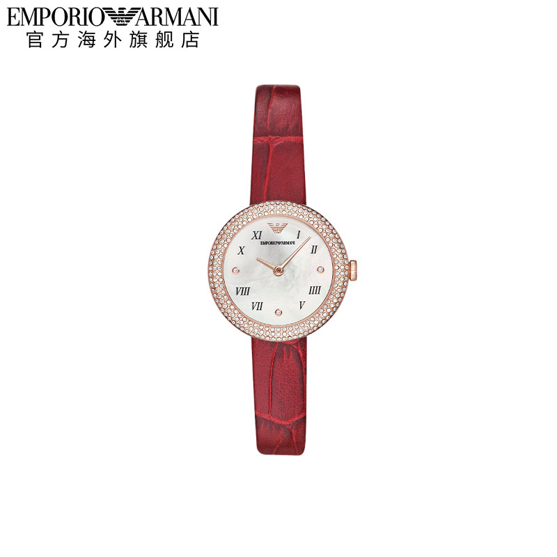 阿玛尼旗舰店官网满天星女气质手表 EmporioArmani腕表海外欧美腕表