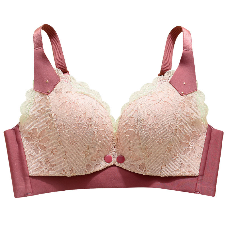 哺乳怀孕期喂奶纯棉聚拢女文胸 欣酷妃哺乳文胸