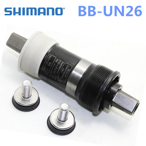 禧玛诺BB-UN26 UN101 300方孔中轴68/73五通113 117 123ES300花键 - 图0