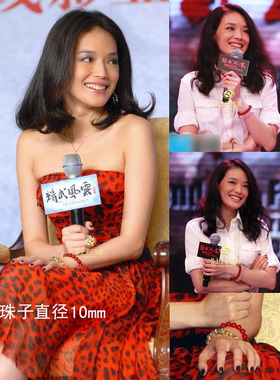 luckypeony牡丹缘血红玛瑙手串