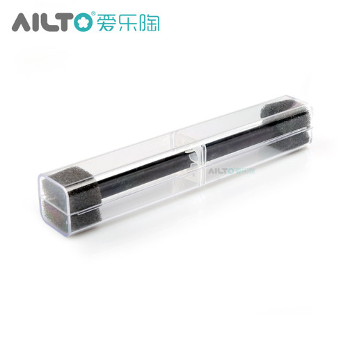 爱乐陶软陶泥精雕油泥真人公仔压纹理不锈钢紫光檀圆棒 抹平棒针 - 图1