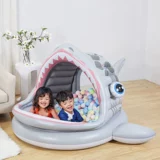 Intex, надувной детский морской бассейн с шариками, ограждение, детские шарики, игрушка, 2 лет