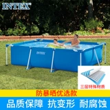 Intex, детская дорожная трубка, негабаритный бассейн для взрослых, большой аквапарк, увеличенная толщина