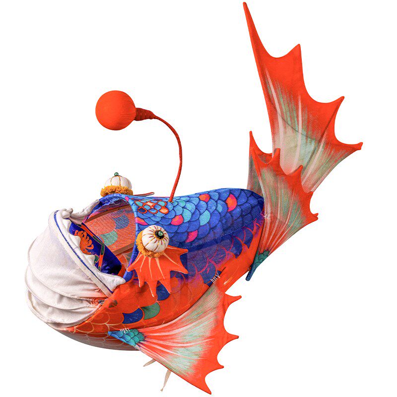 精选 安康鱼灯笼中秋节手工DFIY材料包花灯竹编中式古风国,淘宝优惠券,粉丝福利购,淘宝优惠卷