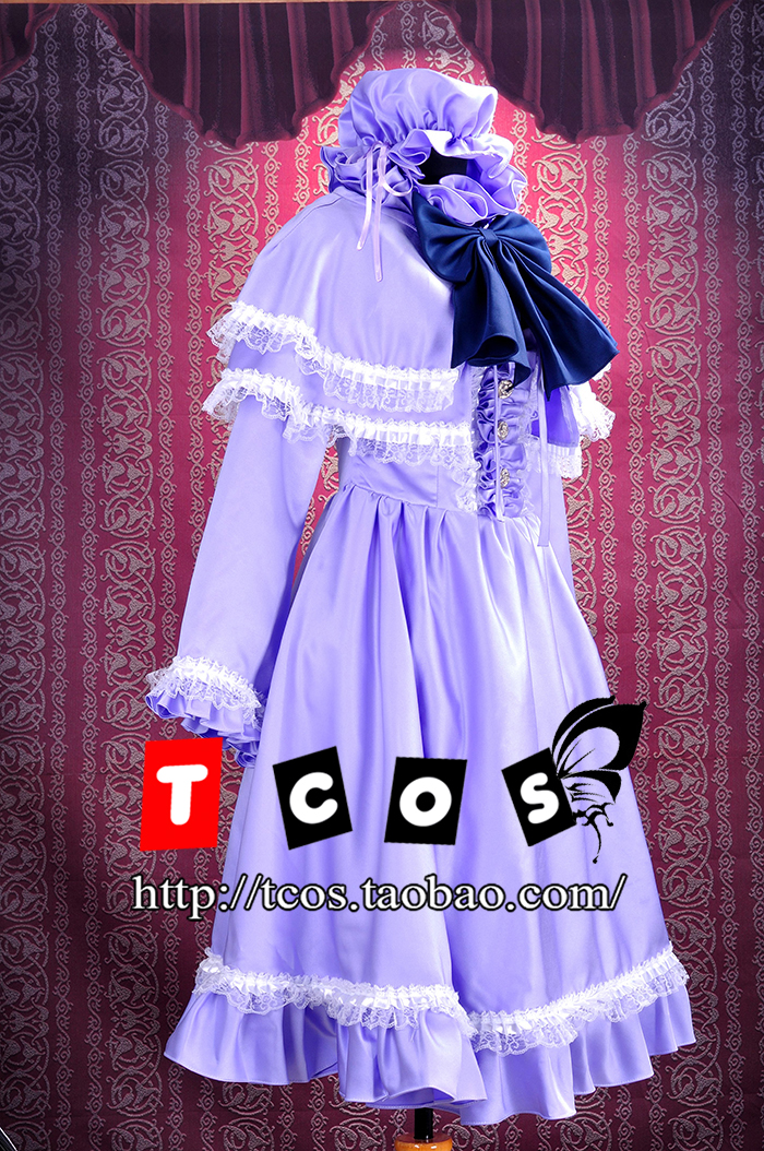 TCOS 东方project 东方绯想天 帕秋莉cos服 诺蕾姬cosplay服装 - 图1