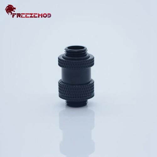 FREEZEMOD显卡SLI水冷延长伸缩接头SSJT-22双G1/4外螺纹(22-31MM) - 图2