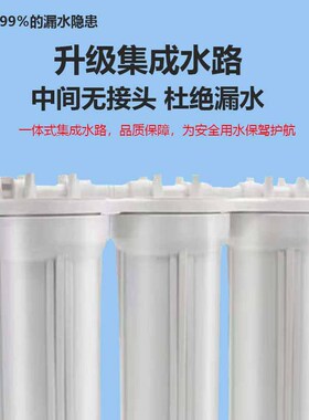 10寸螺纹口三联体大白滤瓶防爆
