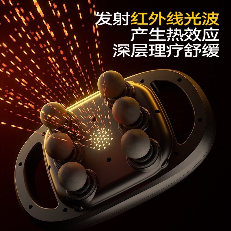 Smooky六头筋膜枪肌肉放松按摩器女多功能颈膜枪男专用肌膜枪,淘宝优惠券,粉丝福利购,淘宝优惠卷