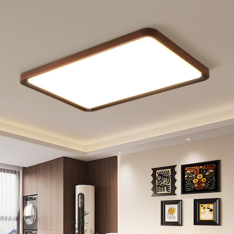 新款法式中古风客厅卧室吸顶灯复古led圆形方形房间主灯具超薄亮,淘宝优惠券,粉丝福利购,淘宝优惠卷