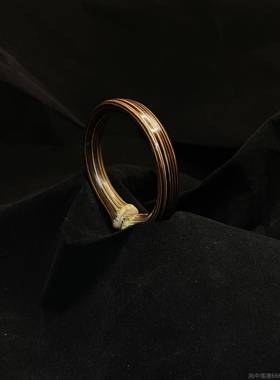 正品西百藏天然血藤金丝藤手镯国风简约民族男女学生鸡侣情搭