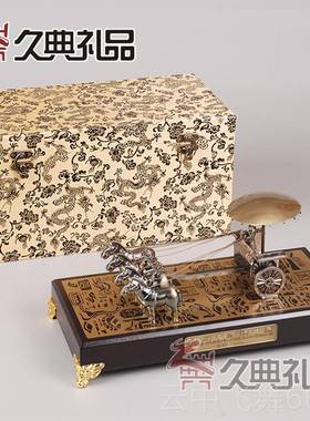 正品铜马模型西安旅游纪念品俑兵马摆件车特色品出国礼中国风送老