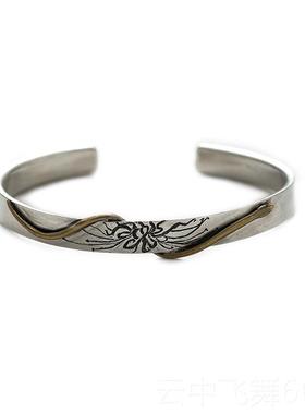 正品5南礼风阁原创设计21g灵魂手节炼92纯银情侣学生日物