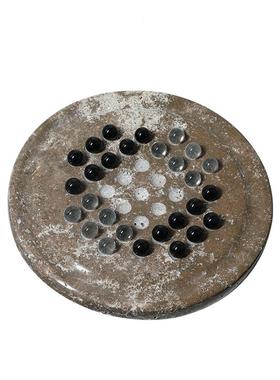 现代轻奢几何镜面亚克力棋盘摆件