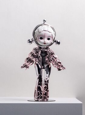 泡泡公主树脂摆件公仔可爱萝莉手